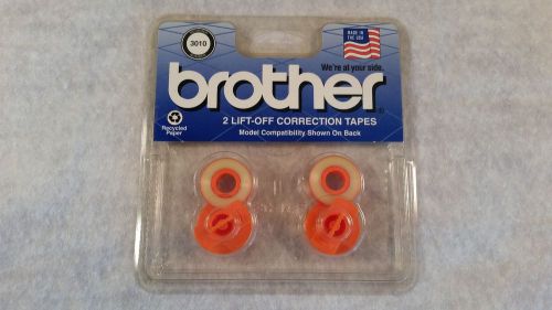 Brother 3010 Typewriter Lift-Off Tapes, Pack Of 2
