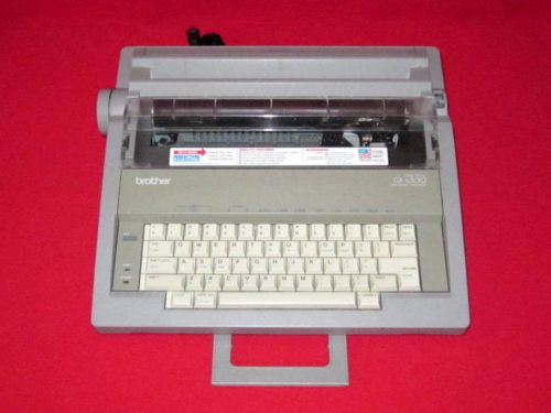 Brother Correctronic GX-6500 Electronic Typewriter Tested &amp; Cleaned