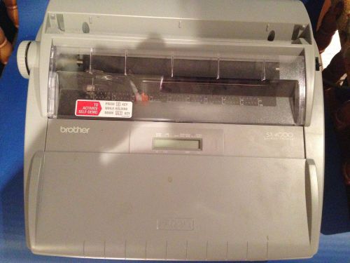 BROTHER SX4000 PORTABLE ELECTRIC TYPEWRITER - WORKS GREAT