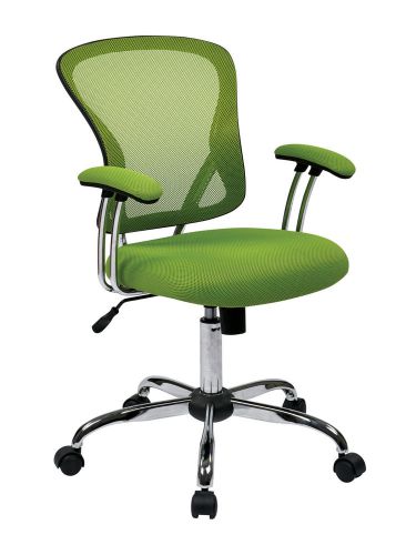 Office Star Ave Six 17.5&#034; Mesh Juliana Task Chair with Mesh Seat