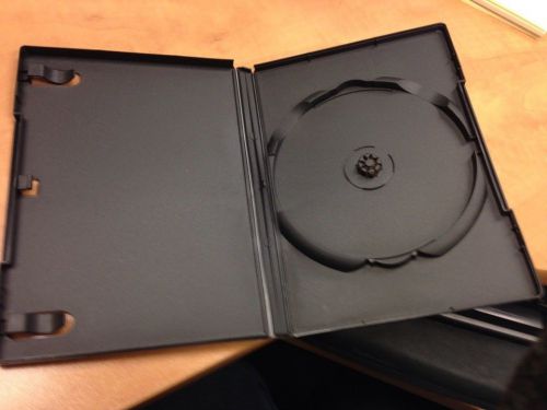 120 premium standard black single dvd cases 14mm nice presentation packaging for sale