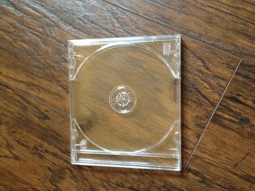 Clear CD  DVD Jewel Cases Lot of 90, Great Condition, FREE USA SHIP!
