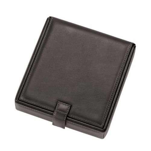 Royce Leather Watch Cufflink Box - Black