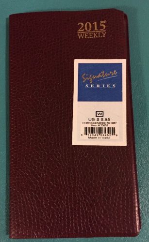 Alligator Brown 2015 Calendar Pocket Weekly Planner Daily Appointments Personal.