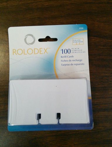 Rolodex 2 1/4 x 4 in. Refill cards