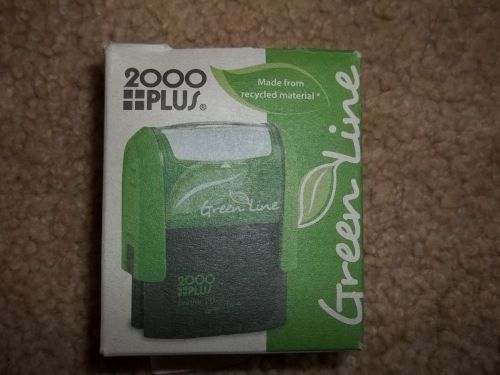 GREEN LINE PAID STAMP NEW 2000 PLUS MADE FROM 80 % RECYCLED MATERIALS