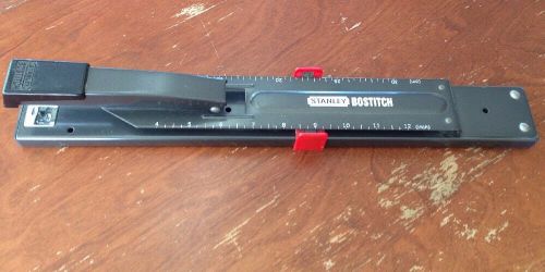 Stanley Bostitch 12 Inch Booklet Stapler Used, Works Great.