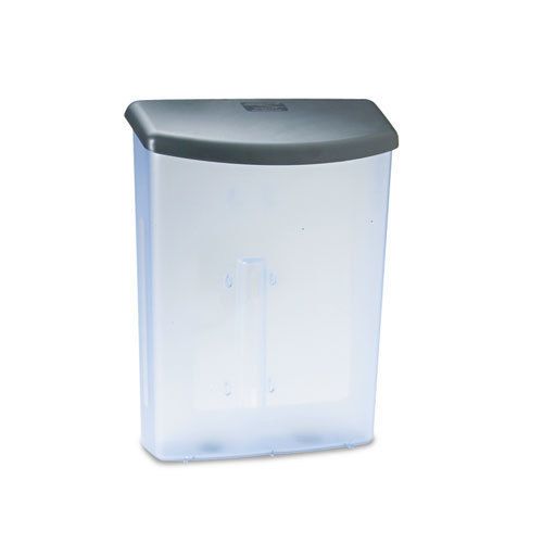 Outdoor literature box, 10w x 4-1/2d x 13-1/8h, clear/black for sale