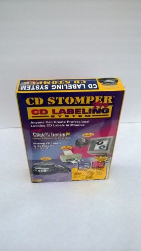 CD STOMPER PRO CD Labeling System -  New in Box