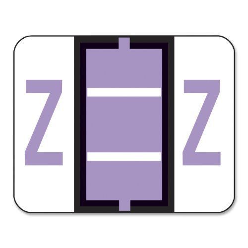 Smead 67096 lavender bccr bar-style color-coded alphabetic label - z (smd67096) for sale
