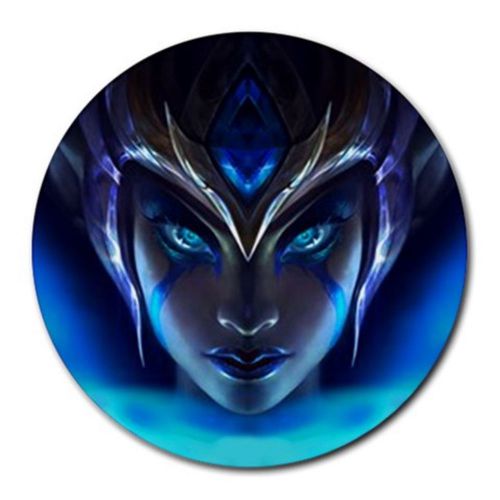 Victorious Morgana League Of Legends Games Round Mousepad Free Shipping