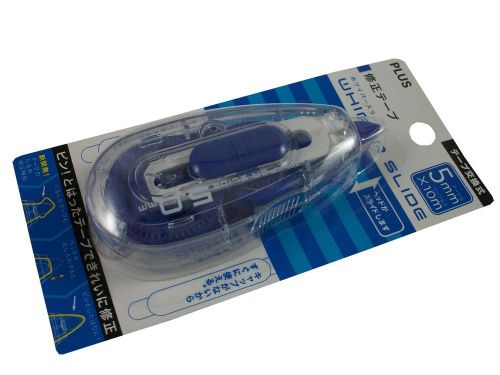 Plus, correction tape (exchange type) clear blue, 5mm x 10m 43-226 wh-015bc for sale
