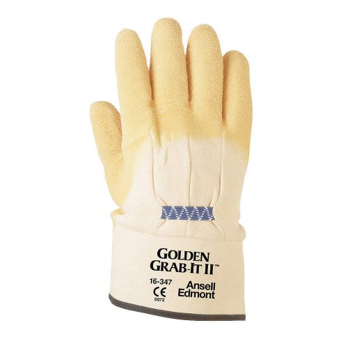 Coated gloves, xl, yellow, pr 16-347-10 for sale