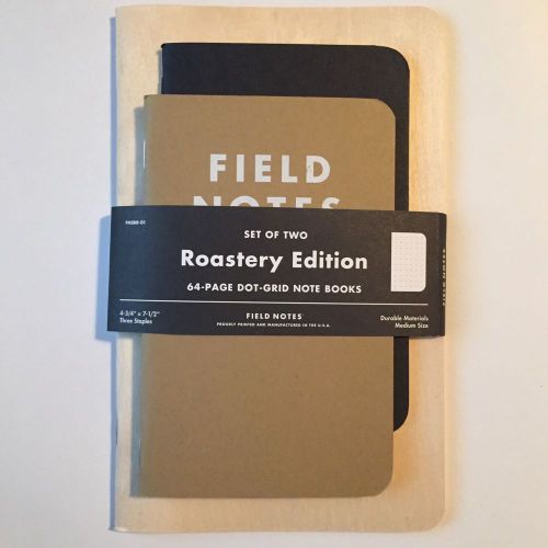 Field Notes Dot Graph/Grid Gift Set - Roastery, Day Game, Pitch Black