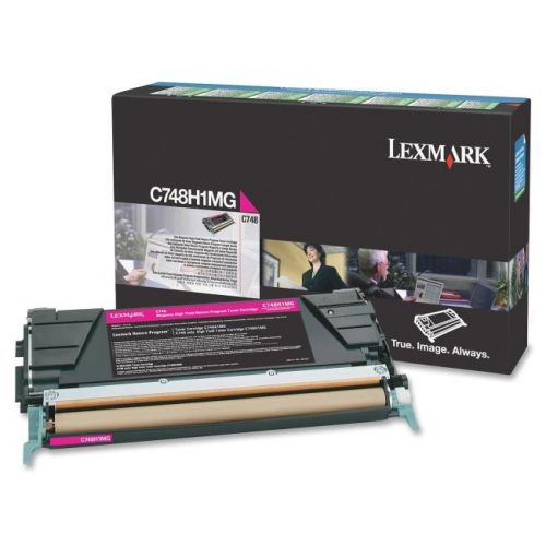 Lexmark supplies c748h1mg lexmark - bpd supplies magenta toner cartridge for for sale