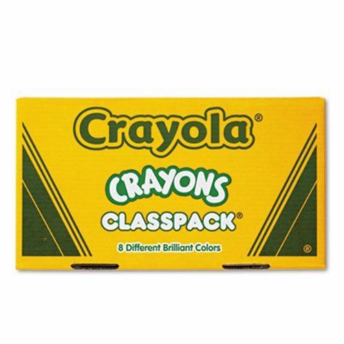 Crayola Classpack Regular Crayons, 50 Each of 8 Colors, 400/Box (CYO528038)