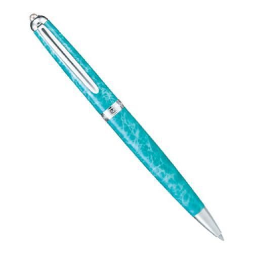 MIKIMOTO International Ballpoint pen Marble Pattern turquoise blue K117 7093