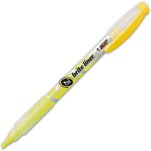 Brite Liner Highlighter Chisel Tip Yellow Highlighters Visible Ink Supply