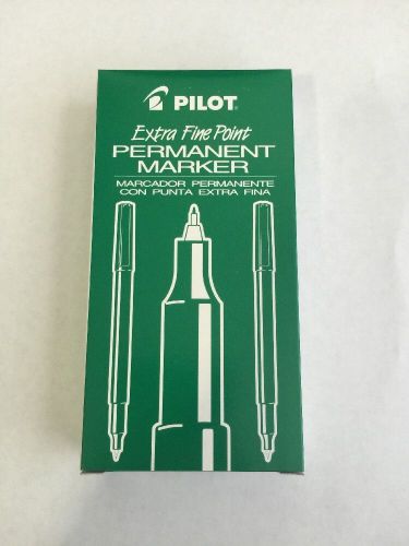 Pilot Extra Fine Point Permanent Marker Green 44105 SCA-UF