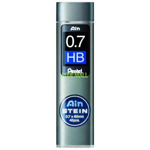 PENTEL Ain STEIN BLACK refill leads for mechanical pencil 0.7 mm - HB