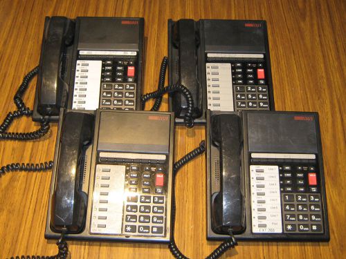 Lot of 4 WIN Communications MK-100D Digital Key Telephone WIN 8D 8 Button