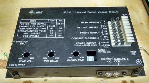 AT&amp;T UPAM - UNIVERSAL PAGING ACCESS MODULE (UPAM)