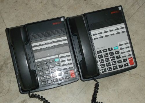 LOT OF 2 WIN MK-440CT 20SH TELEPHONE BLACK PHONE FREE SHIPPING &amp; GUARANTEE