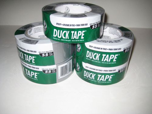 DUCK BRAND - DUCT TAPE, 1.88&#034; X 55 YD, GRAY - 1 ROLL
