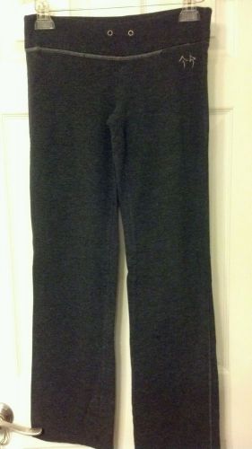 Green Apple Gray Yoga Flare Pants S 2/4/6 Bamboo Rayon/Organic/Vegan