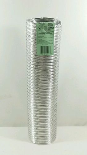 Semi-Rigid Flexible Aluminum Duct 4&#034; dia. x 5&#039; Length