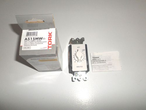 TORK A515MW Interval Timer -White Brand New! FREE SHIPPING!!!