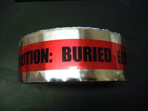 Scotch detectable buried barricade tape 406 3&#034; width x 1000&#039; length     g-7 for sale