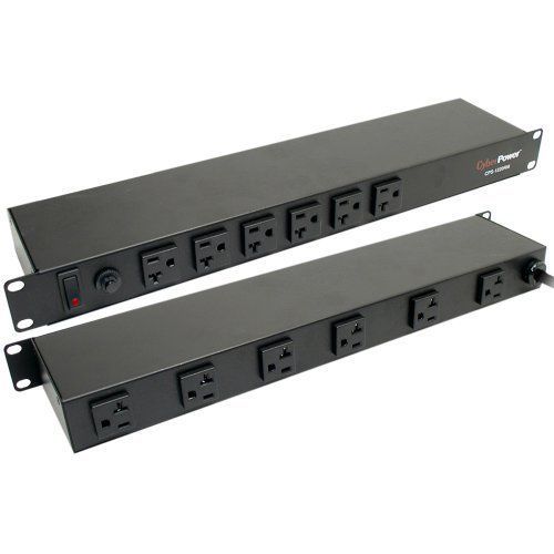 New cyberpower cps1220rm rackmount pdu power strip - 12-outlet 20a 2400va - 3yr for sale