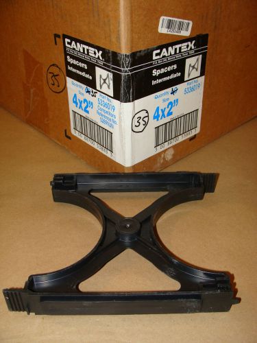 35 cantex 5336019 4&#034; x 2&#034; intermediate spacer power comm ducts conduit wire way for sale