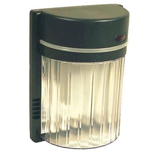 Security Wall Light Fixture Fluorescent Automatic Dusk to Dawn 671885
