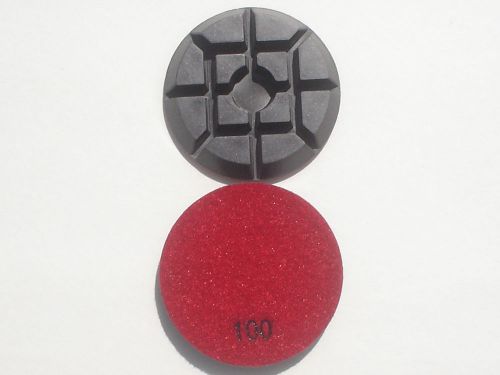 3&#034; typhoon monster  dry diamond concrete polishing pad 11mm height -best for sale