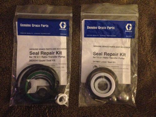 Graco t2 upper and lower seal repair kit for sale
