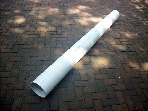 8&#034; inch diameter schedule 40 pvc pipe- 1&#034; foot length or order custom