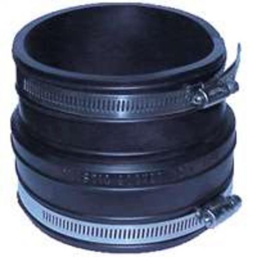 3in socket to plst pipe coupl fernco, inc. rubber flex fittings 1059-33 for sale