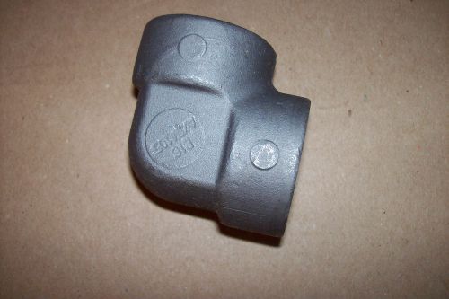 Camco 90 degree elbow pipe size 3/4&#034; socket  black steel 138mm for sale