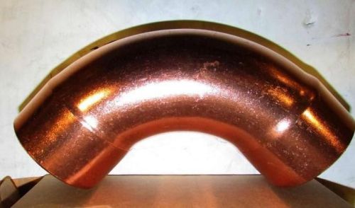 (10) nibco 9607-lt 3-1/8&#034; 90 degree long radius copper elbow, w-2092 for sale
