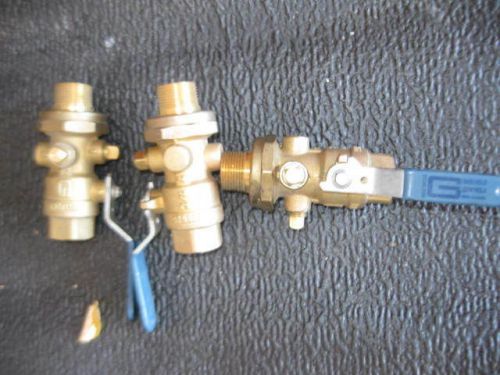 3/4 griswold 600 wog valve lot of 3 for sale