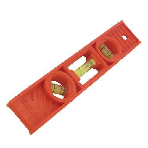 Stanley 42-294 8&#034; Torpedo Level with pipe grooves