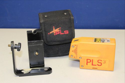 Pacific laser systems pls3 3-beam laser plumb with case (5996)k for sale