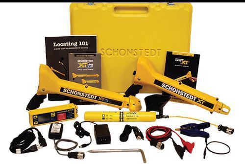 New! schonstedt pcs-800 pipe, cable &amp; sonde locating kit, surveying 3 year w for sale