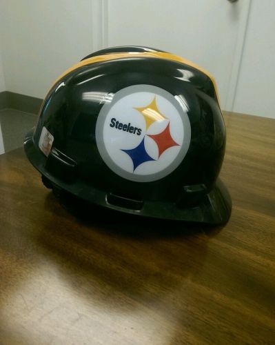 OSHA Construction Grade Pittsburgh Steelers Hard Hat **Adjustable** Size Medium