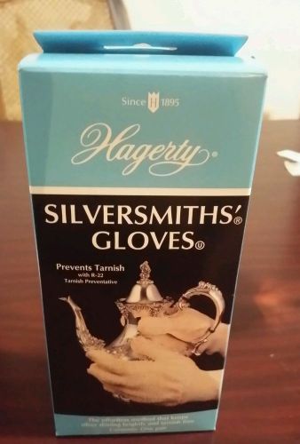 Hagerty 15010 Silversmiths&#039; Gloves with R-22 Tarnish New in Box