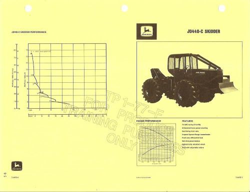 Equipment Brochure - John Deere - JD440-C - Logging Grapple Skidder (E1414)