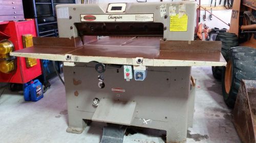 Challenge champion 305mcpb paper cutter for sale