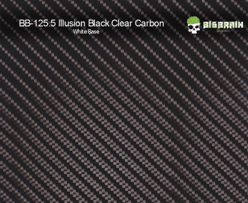 3 m (10 ft) Illusion Carbon Fiber Hydrographics Film 50 cm Free Ship Big Brain
